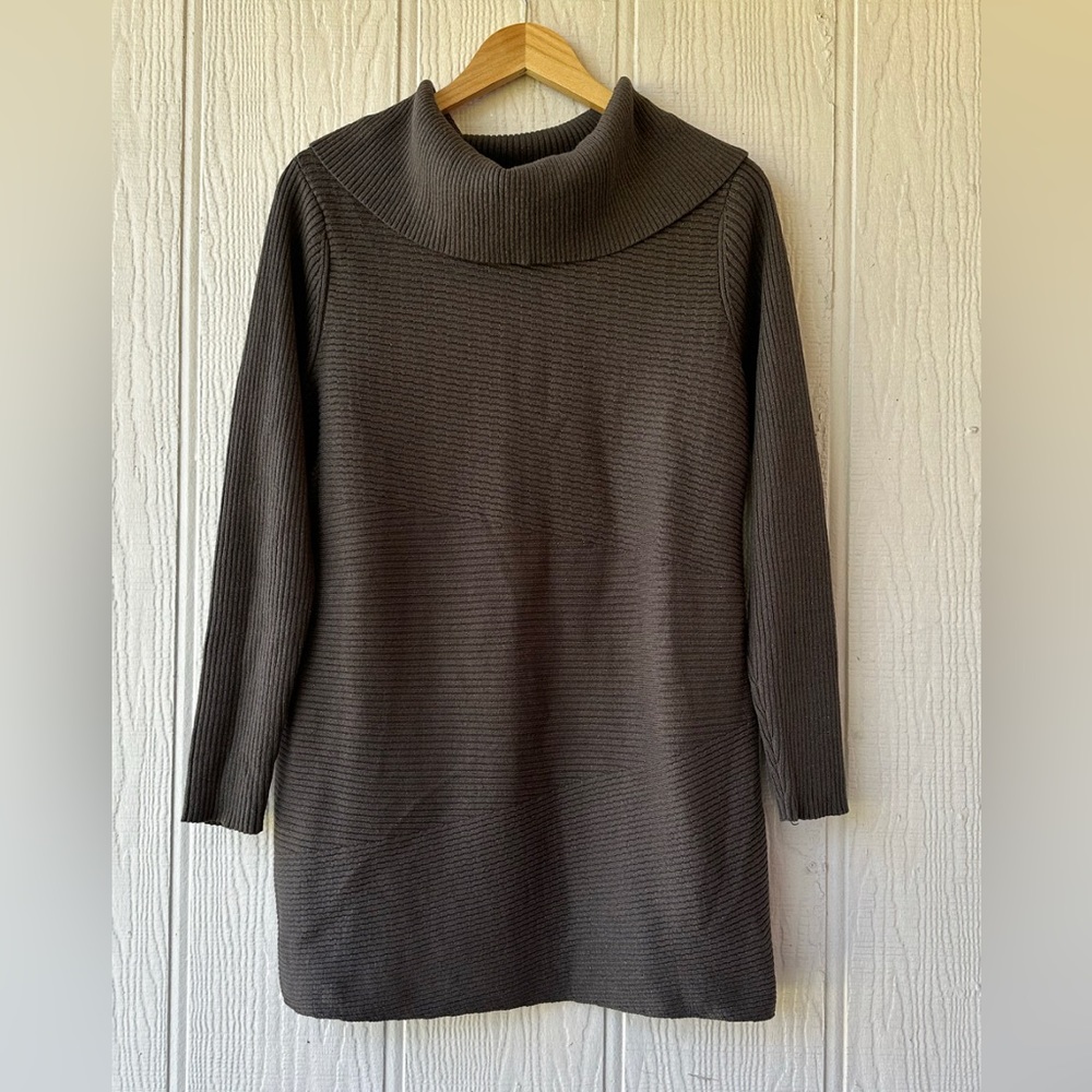 ALFANI Cowl Neck Tunic Sweater
